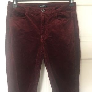 Paige Hoxton Ankle corduroy pants, 30 petite
